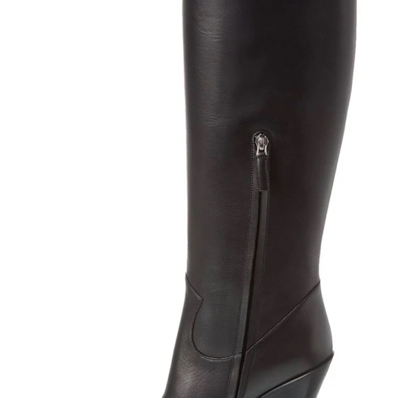 Michael Kors Collection Gwen Black Western Tall Boot 38 - Picture 12 of 12